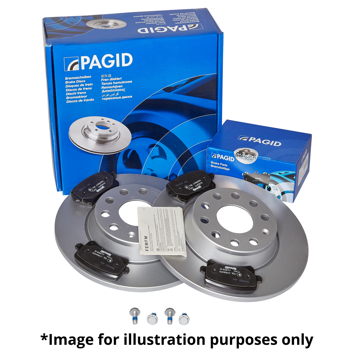 Pagid brake discs