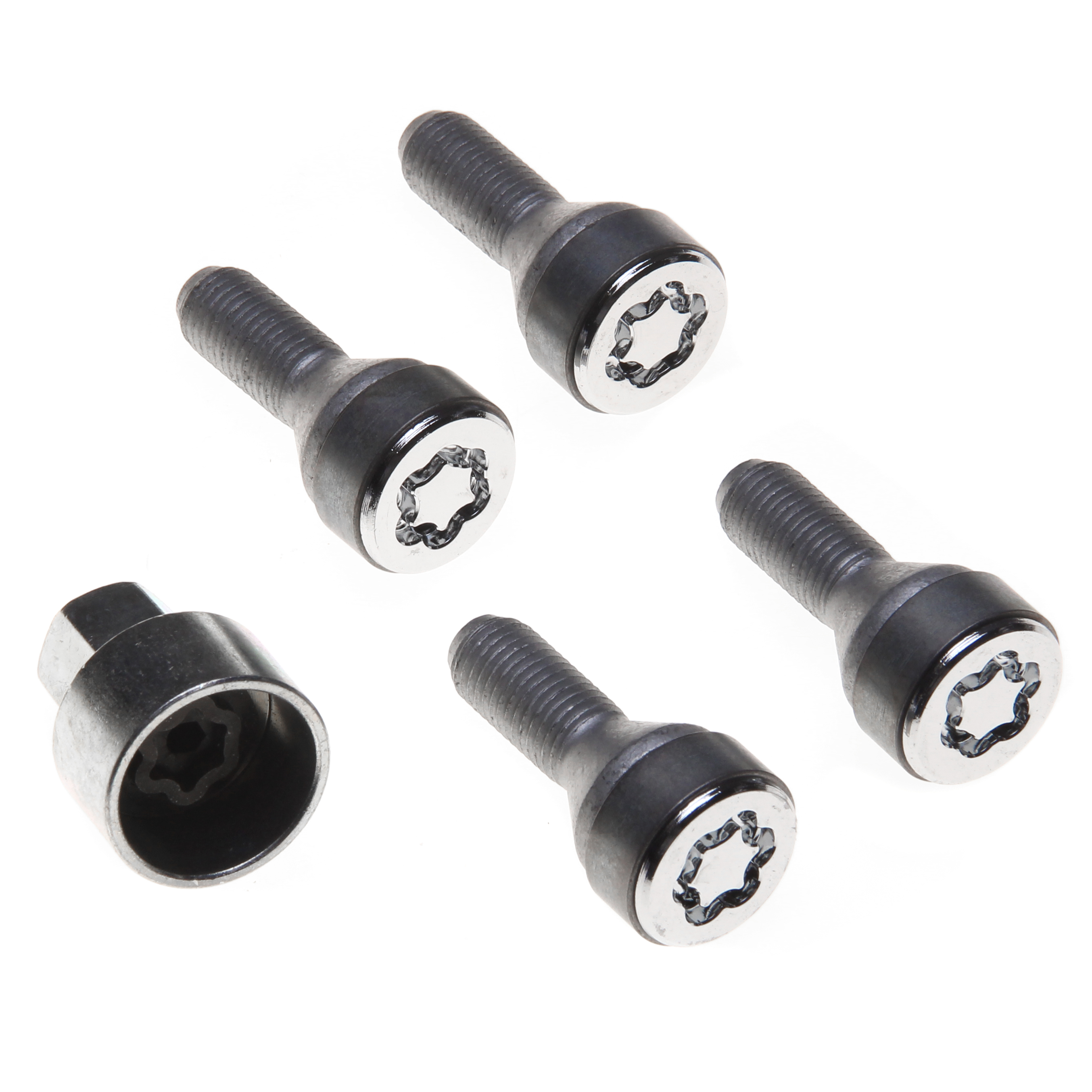 SL UHS Ultra High Security Locking Wheel Bolts Set M12x1.5 25.5mm ...